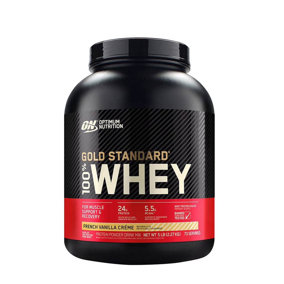 Optimum Nutrition Gold Standard Whey at MOTIV Supplements Sudbury